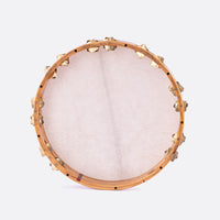 Tunable Tamburello in Olivewood HERNICUS by Mattia dell'Uomo
